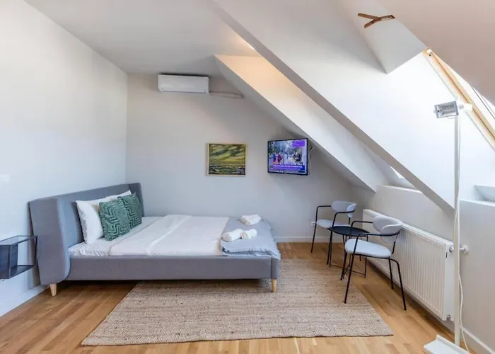 Vivando - Scandic F + Parking Apartament Bukareszt